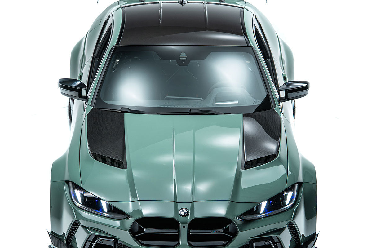 BMW G80 G81 M3 / G82 G83 M4 Dry Carbon Fiber Hood V2 2020+