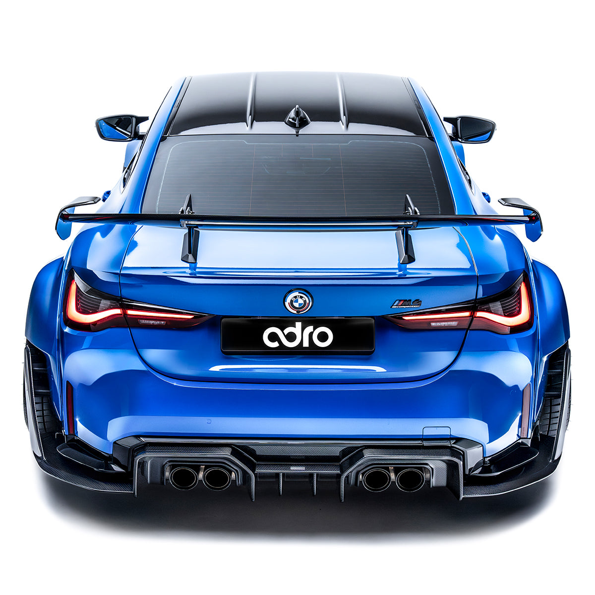 BMW G80 M3 / 3 Series G20 AT-R3 Swan Neck Wing 2019+ - Rear