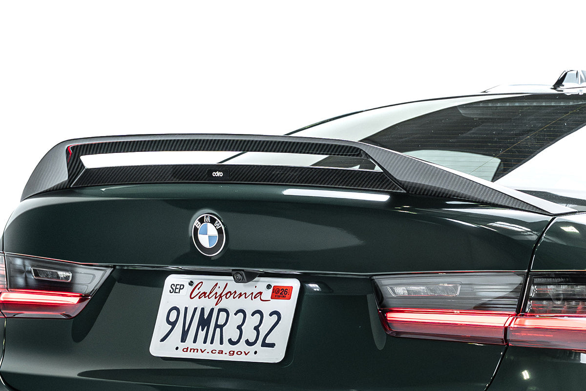 BMW G80 M3 / 3 Series G20 Dry Carbon Fiber Spoiler V2 2019+