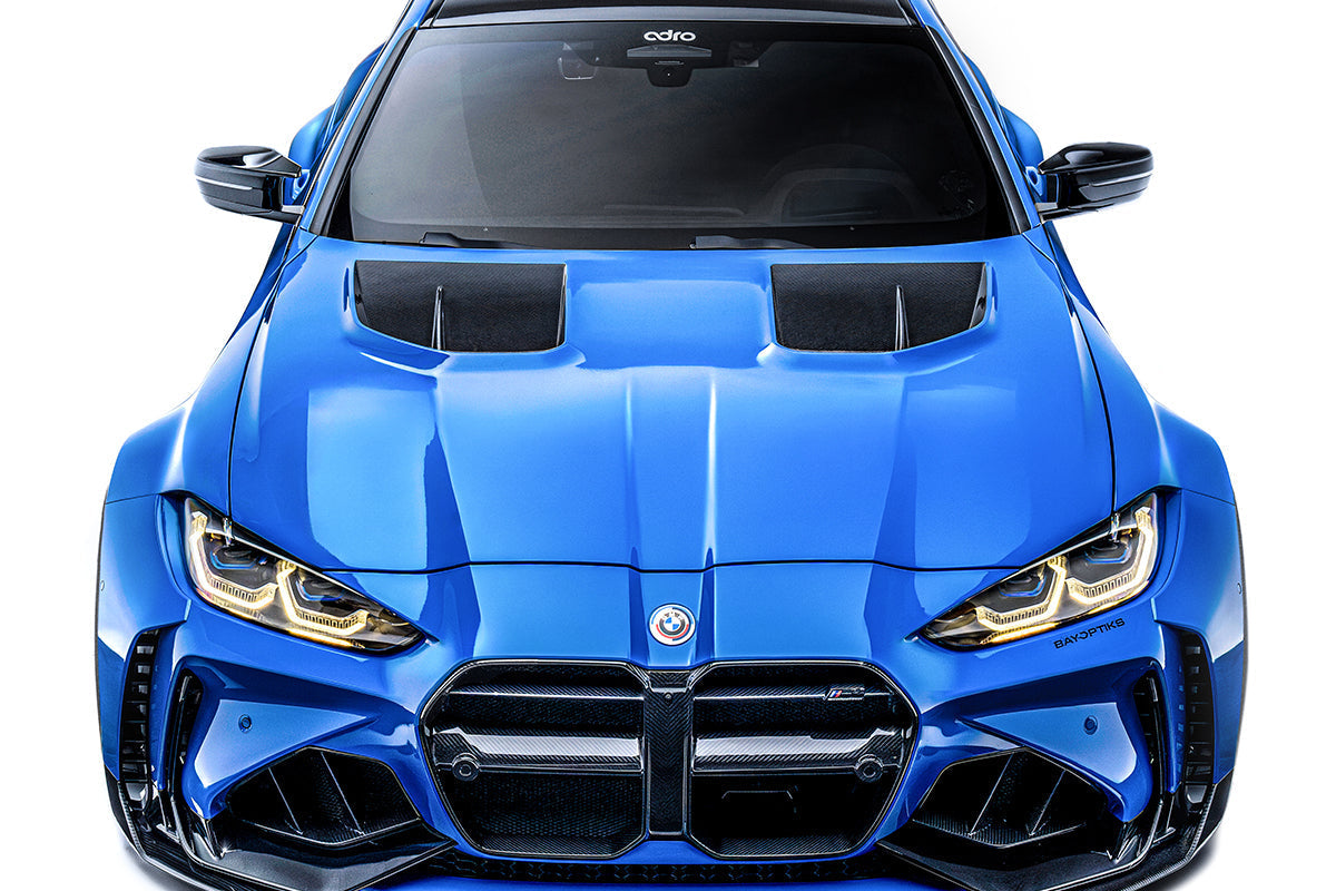 BMW G82 M4 AT-R3 Dry Carbon Fiber Swan Neck Wing 2020+