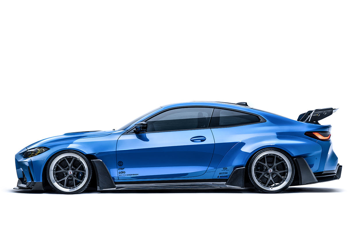 BMW G82 M4 AT-R3 Dry Carbon Fiber Swan Neck Wing 2020+