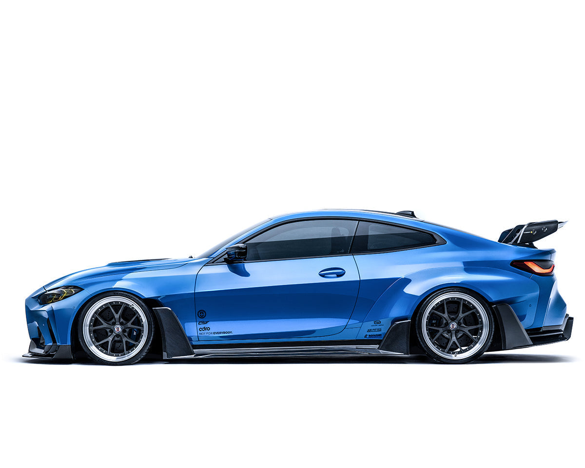 BMW G82 M4 AT-R3 Dry Carbon Fiber Swan Neck Wing 2020+