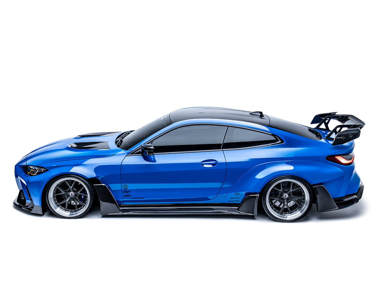 BMW G82 M4 AT-R3 Dry Carbon Fiber Swan Neck Wing 2020+