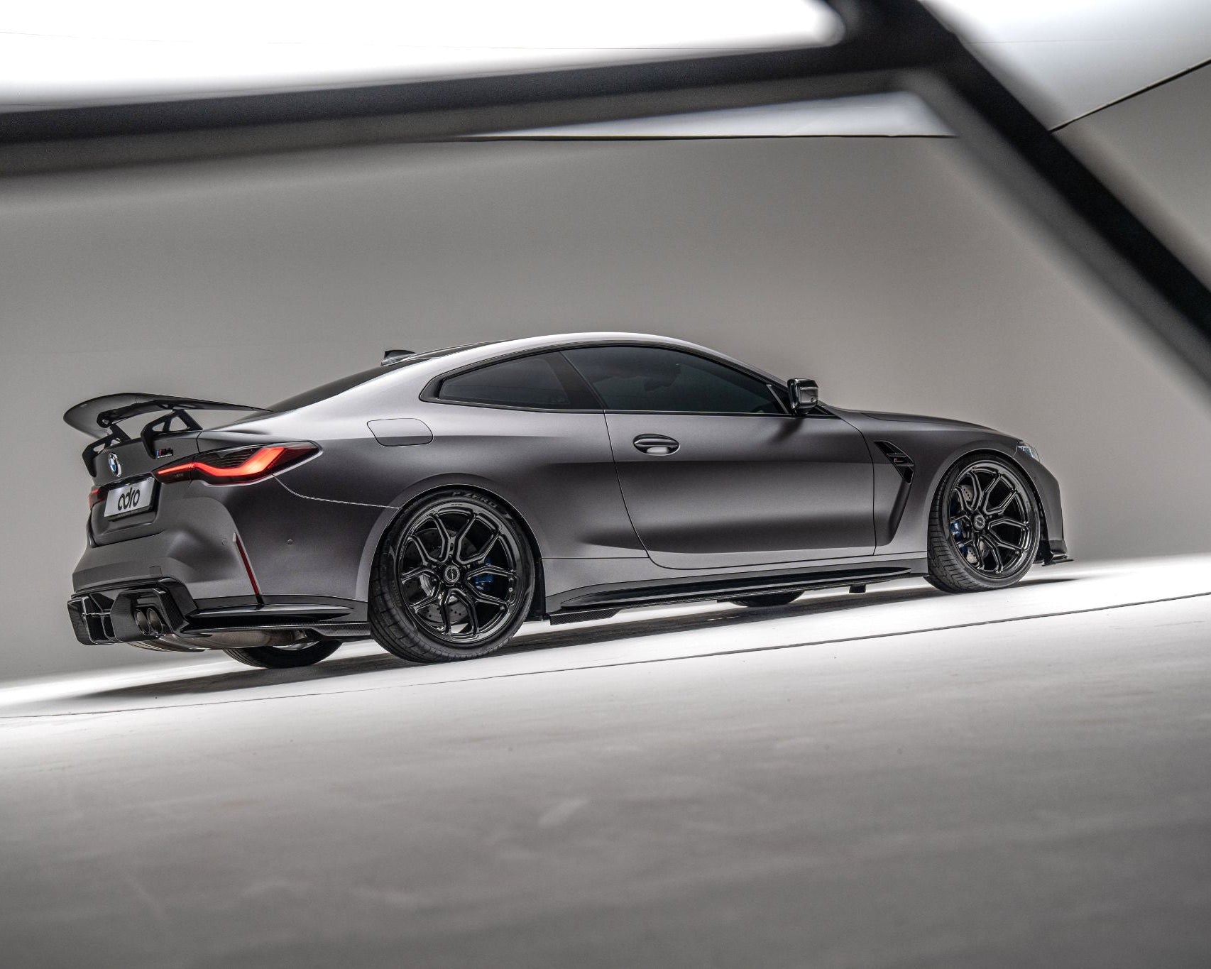 BMW G82 M4 AT-S Dry Carbon Fiber Swan Neck Wing 2020+