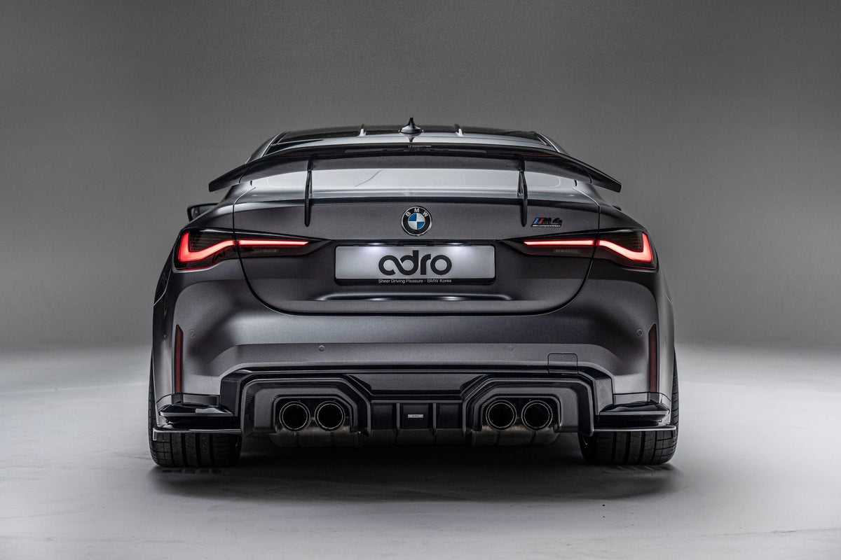 BMW G82 M4 AT-S Dry Carbon Fiber Swan Neck Wing 2020+