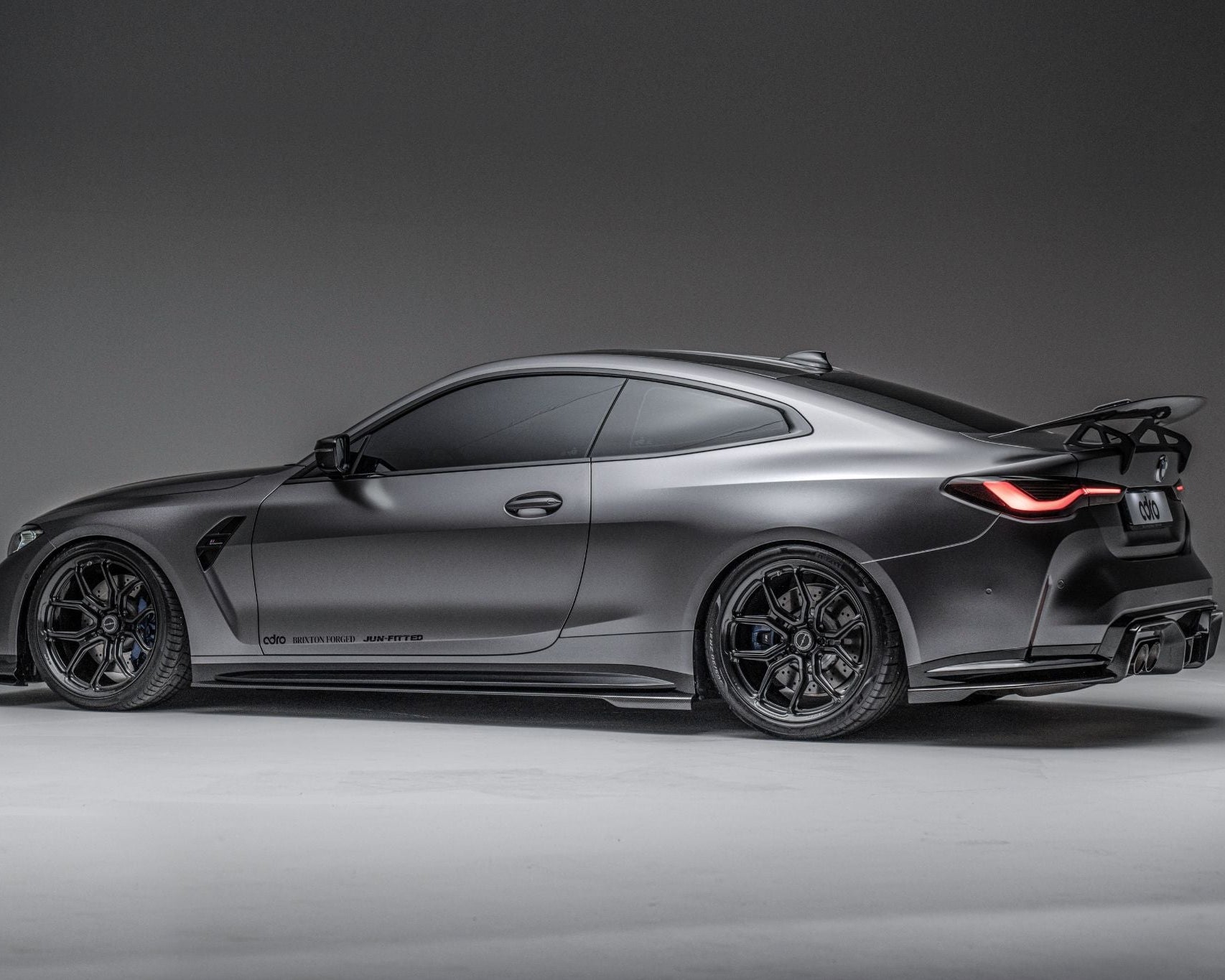 BMW G82 M4 AT-S Dry Carbon Fiber Swan Neck Wing 2020+