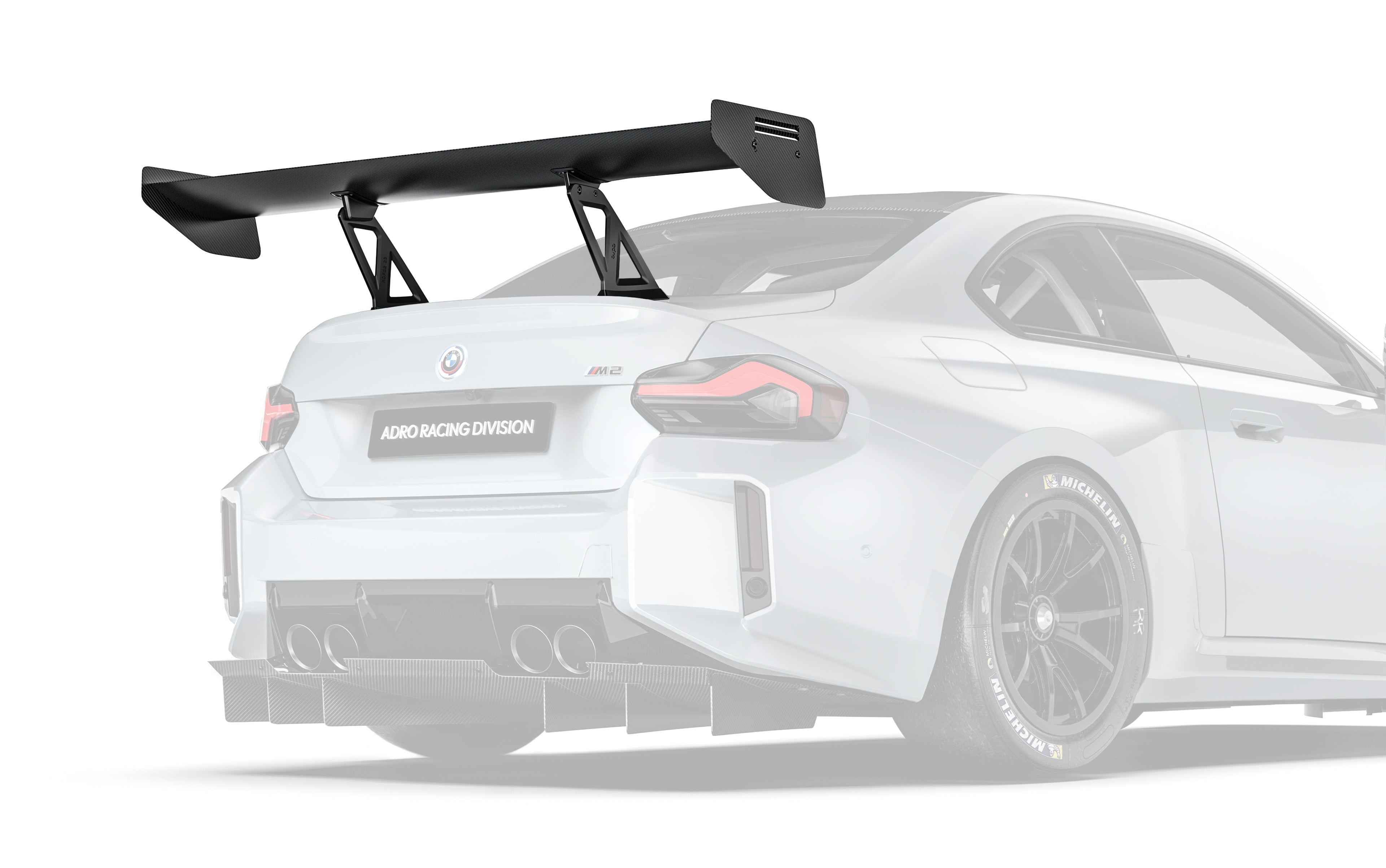 BMW G87 M2 AT-M3 Prepreg Motorsport Wing 2023+ - Rear