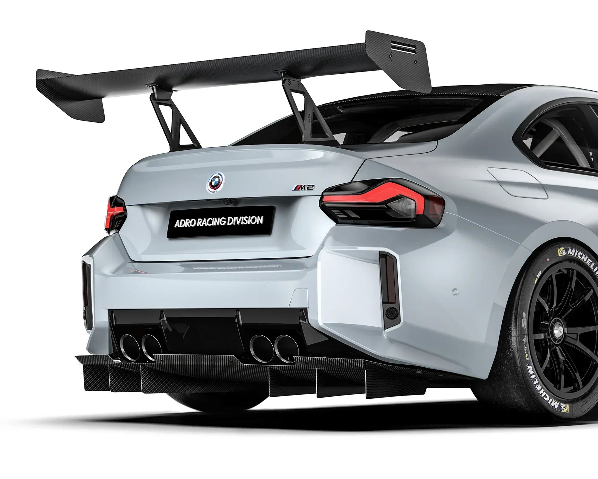 BMW G87 M2 AT-M3 Prepreg Motorsport Wing 2023+ - Rear