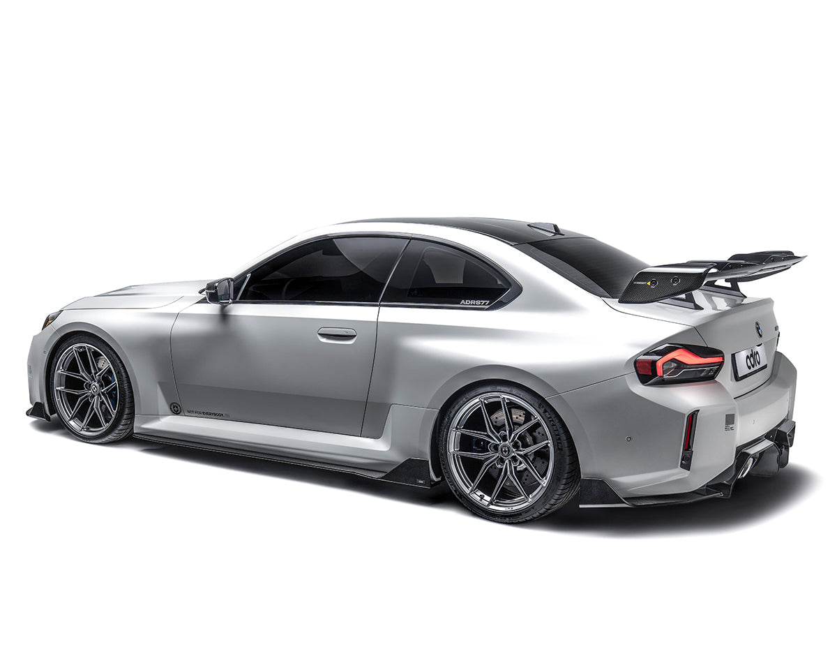 BMW G87 M2 AT-R3 Dry Carbon Fiber Swan Neck Wing 2020+