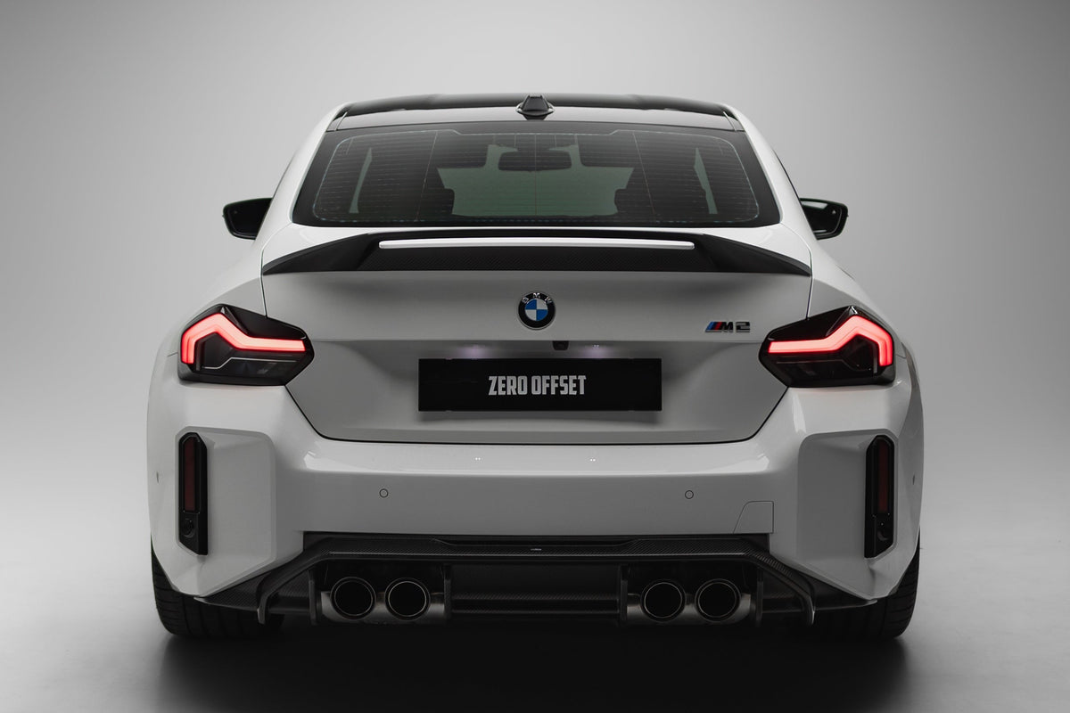 BMW G87 M2 Carbon Fiber Rear Diffuser V2 - Rear Diffuser
