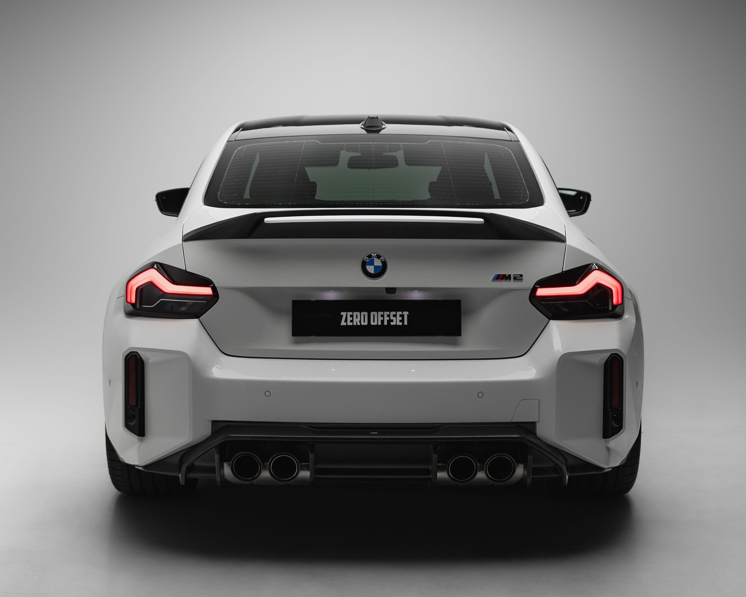 BMW G87 M2 Carbon Fiber Rear Diffuser V2 - Rear Diffuser
