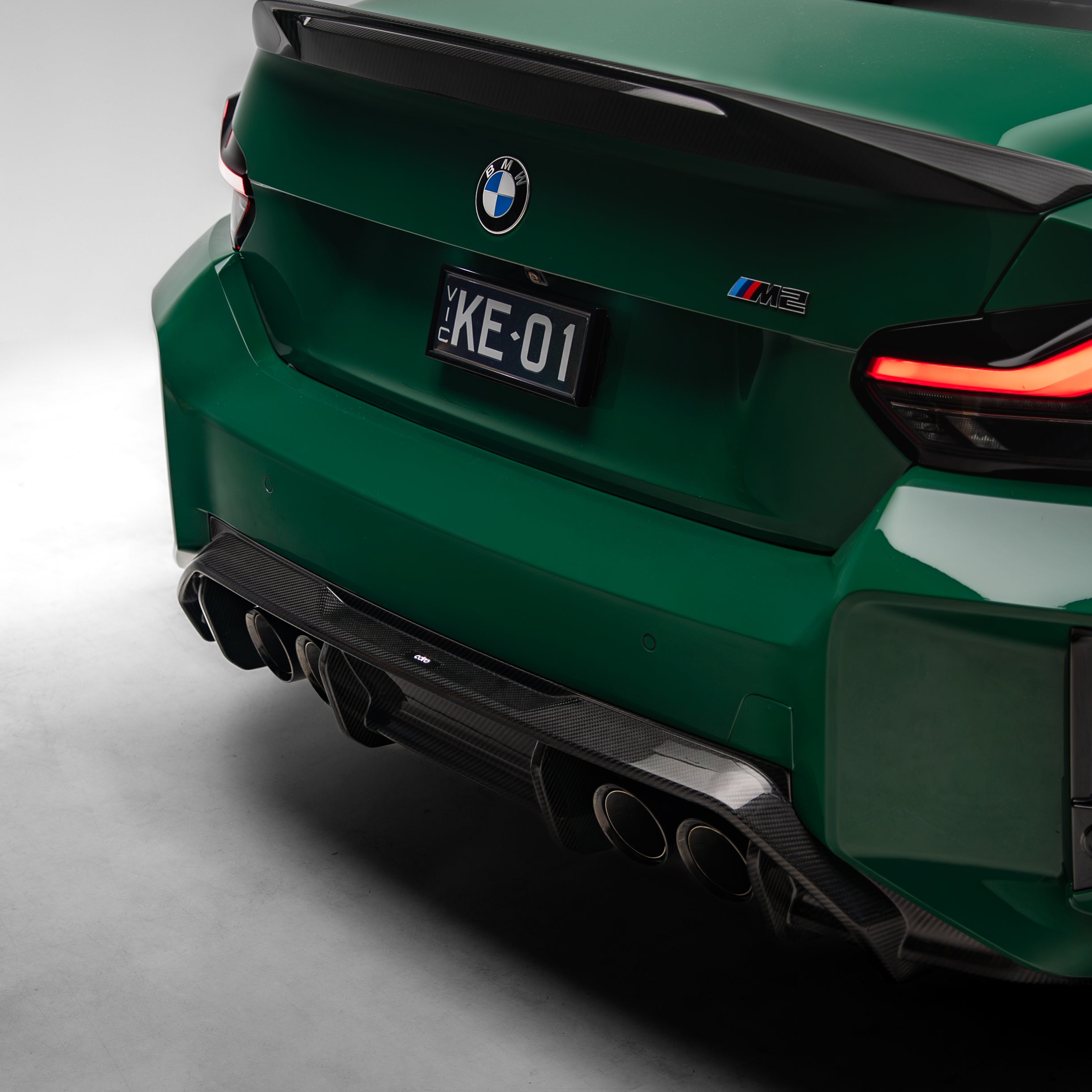 BMW G87 M2 Carbon Fiber Rear Diffuser V2 - Rear Diffuser