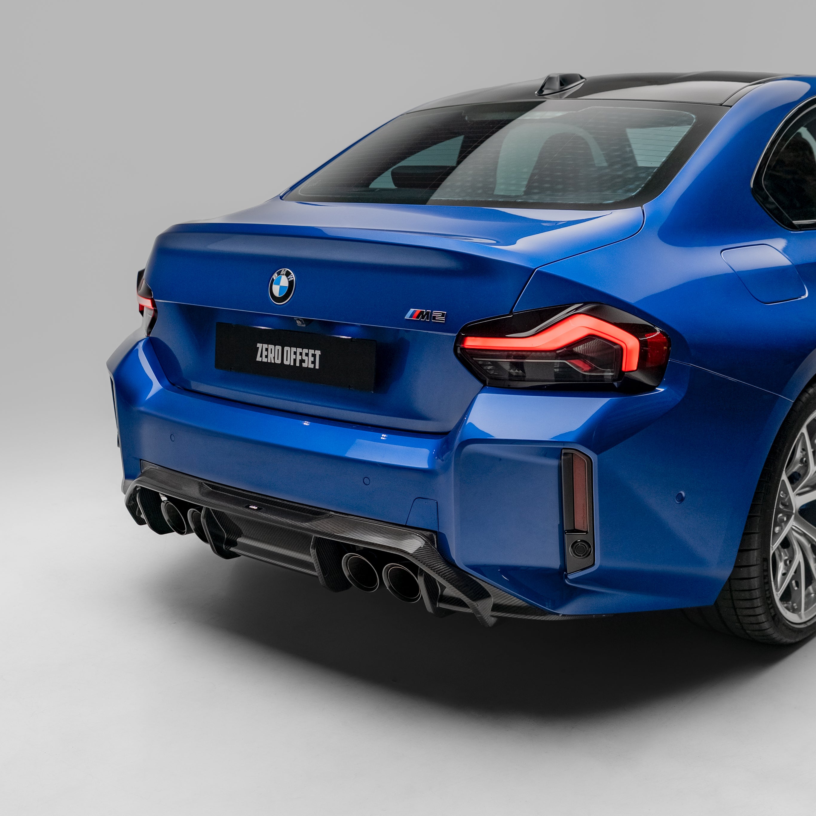 BMW G87 M2 Carbon Fiber Rear Diffuser V2 - Rear Diffuser