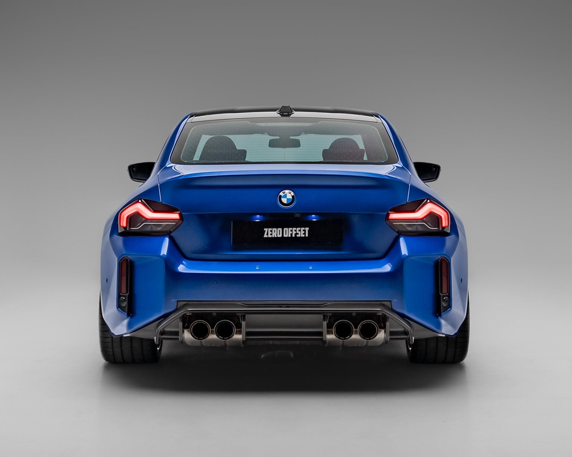 BMW G87 M2 Carbon Fiber Rear Diffuser V2 - Rear Diffuser
