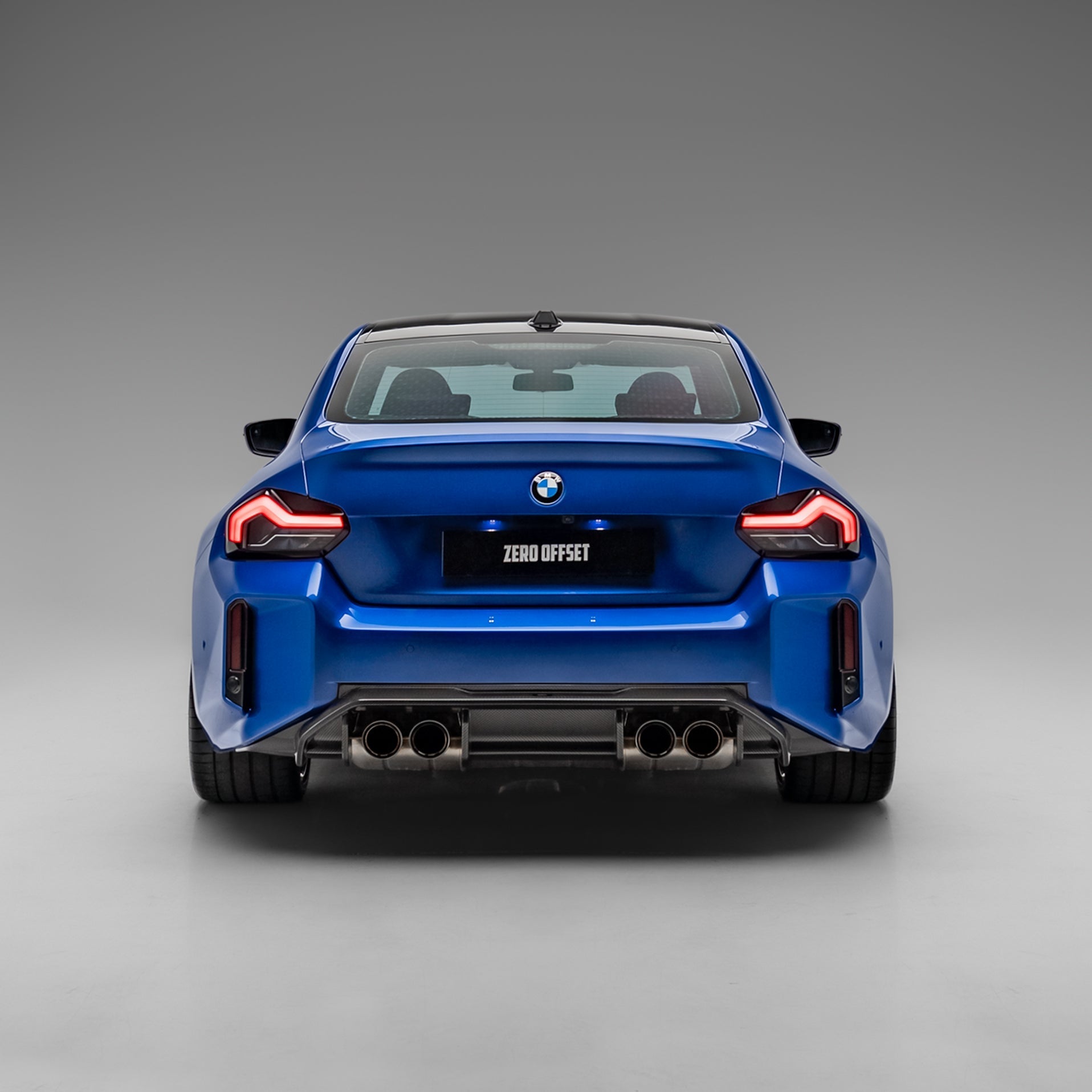BMW G87 M2 Carbon Fiber Rear Diffuser V2 - Rear Diffuser