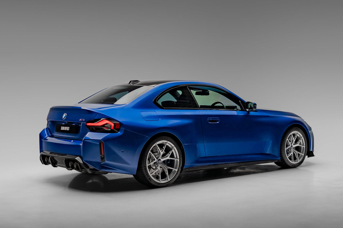 BMW G87 M2 Carbon Fiber Rear Diffuser V2 - Rear Diffuser