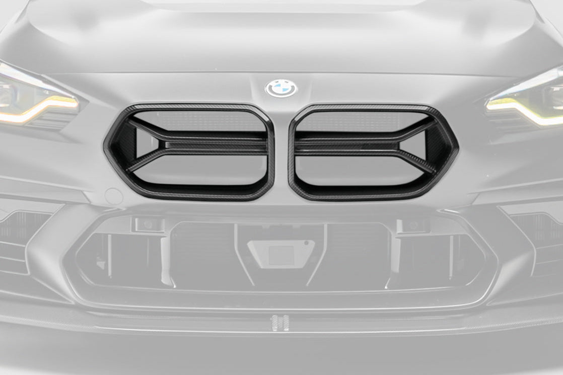 BMW G87 M2 Dry Carbon Fiber Front Grille (for Adro Bumper)