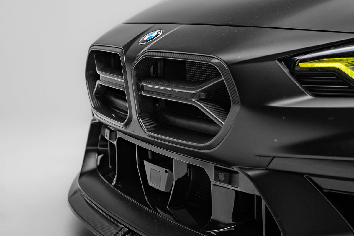 BMW G87 M2 Dry Carbon Fiber Front Grille (for Adro Bumper)