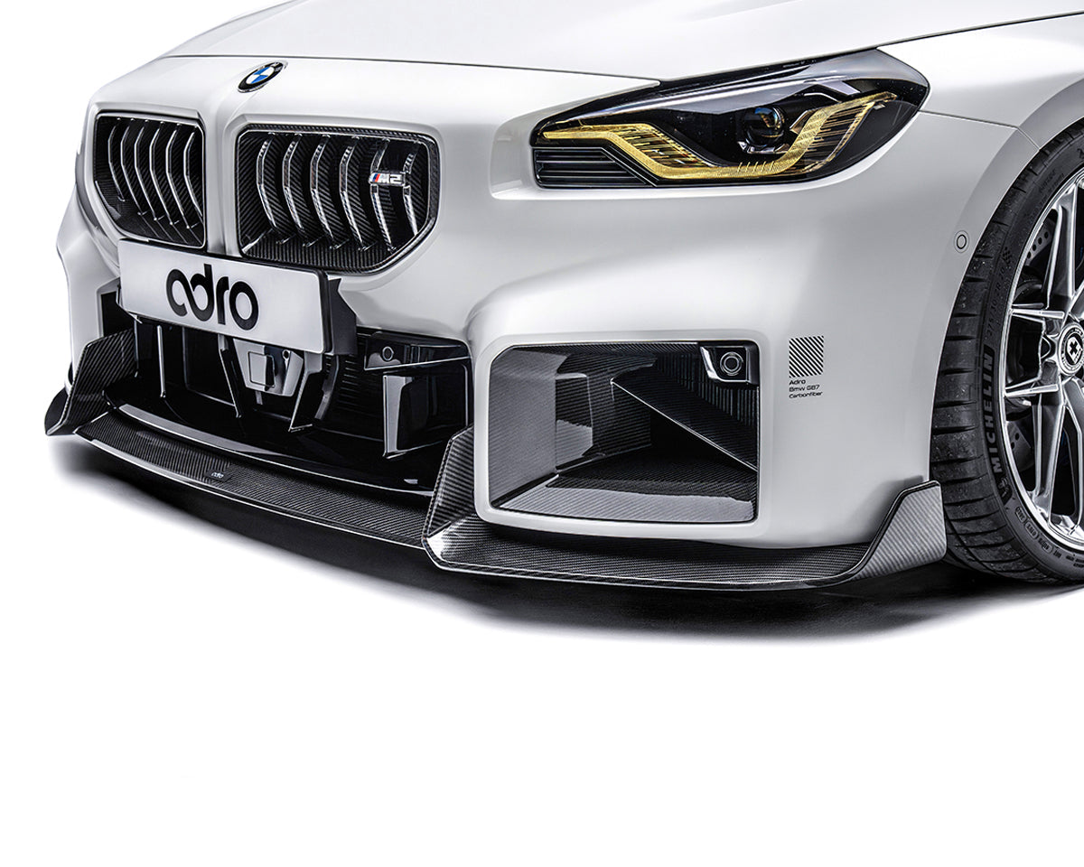 BMW G87 M2 Dry Carbon Fiber Front Lip 2023+ - Front Lip