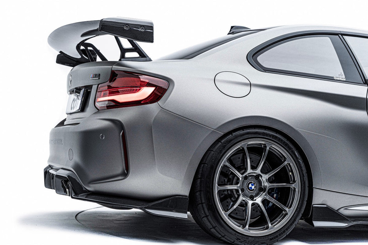 BMW M2 F87 Carbon Fiber Rear Diffuser 2019-2022 - Rear Lip