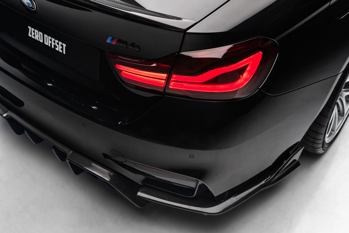 BMW M3 F80 & M4 F82 Carbon Fiber Rear Diffuser 2013-2020