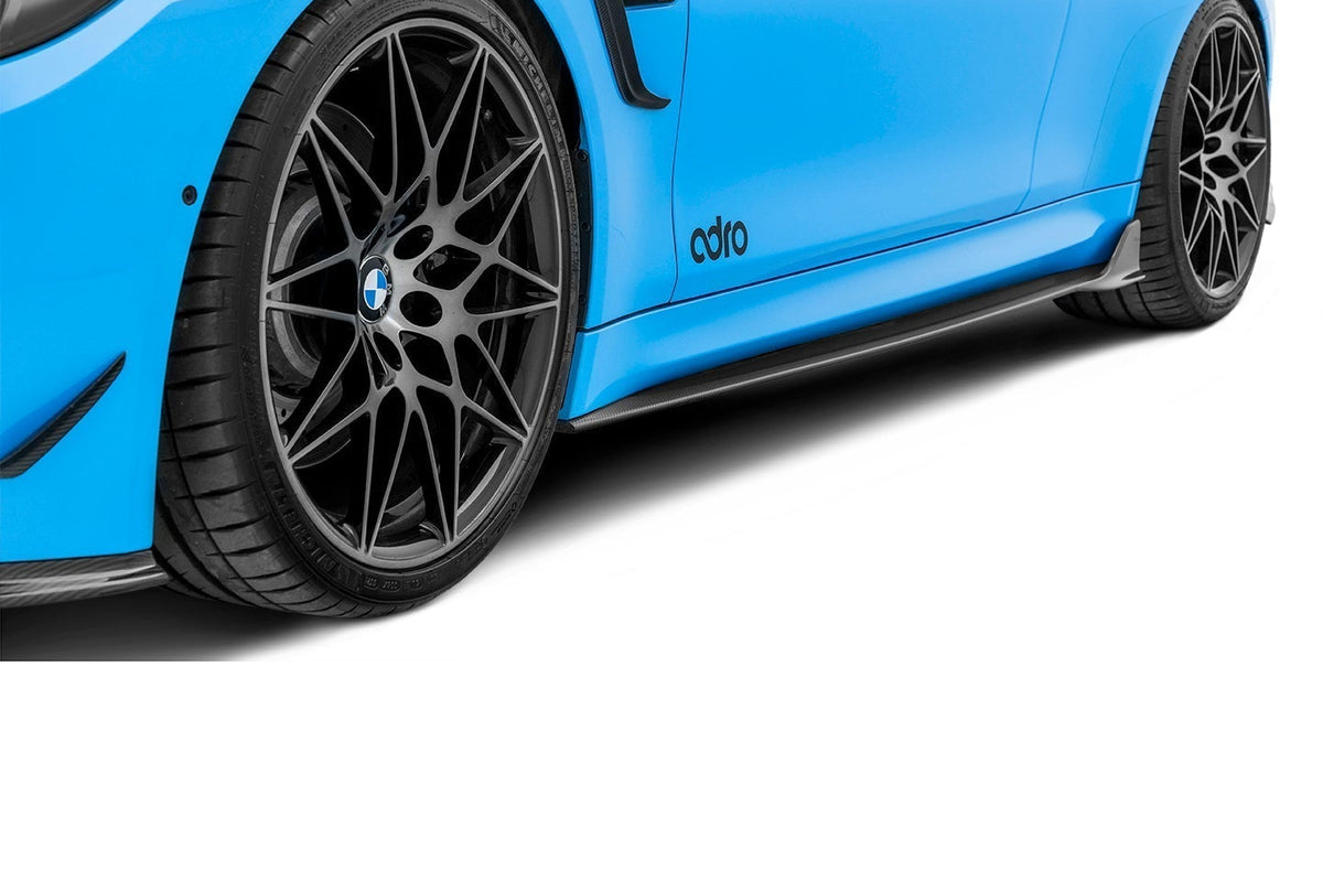 BMW M4 F82 Carbon Fiber Side Skirts 2013-2020 - Side Skirts