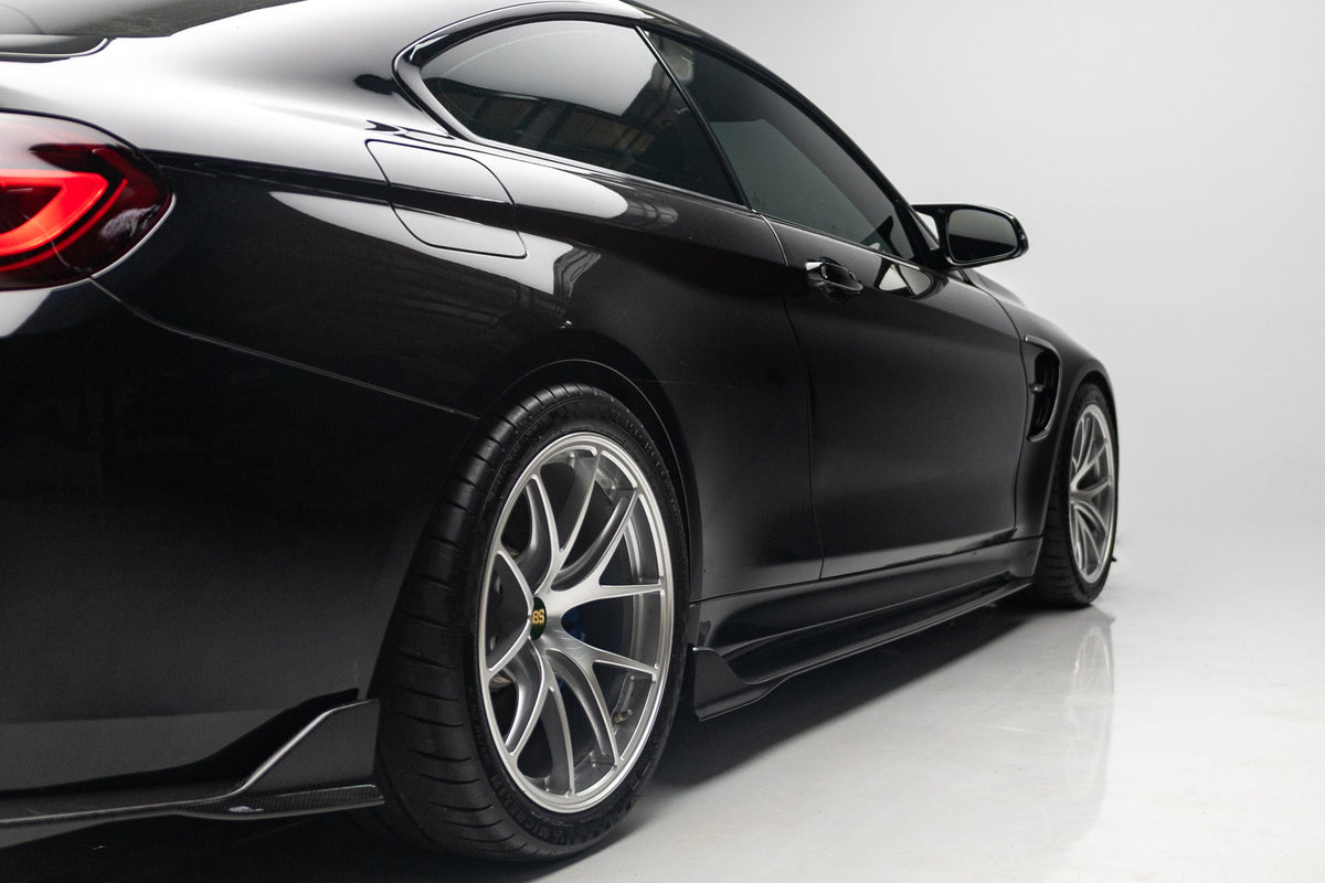 BMW M4 F82 Carbon Fiber Side Skirts 2013-2020 - Side Skirts