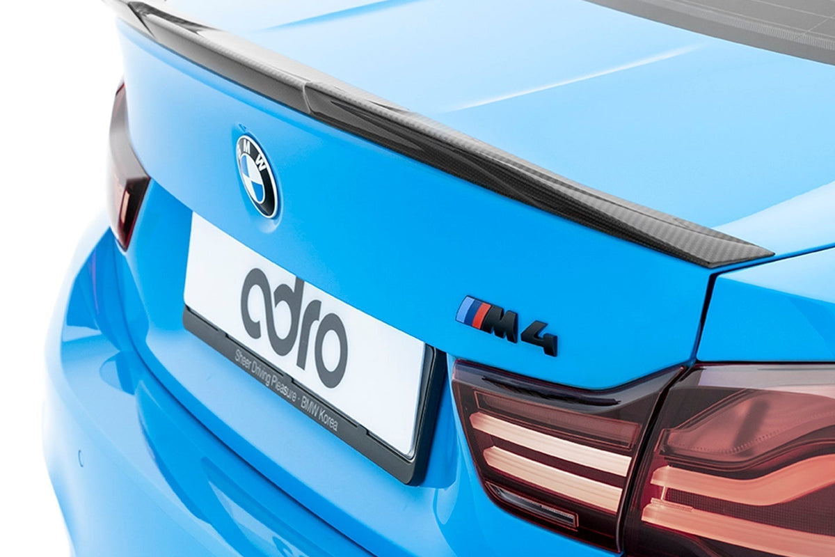 BMW M4 F82 Dry Carbon Fiber Rear Spoiler 2013-2020 - Rear