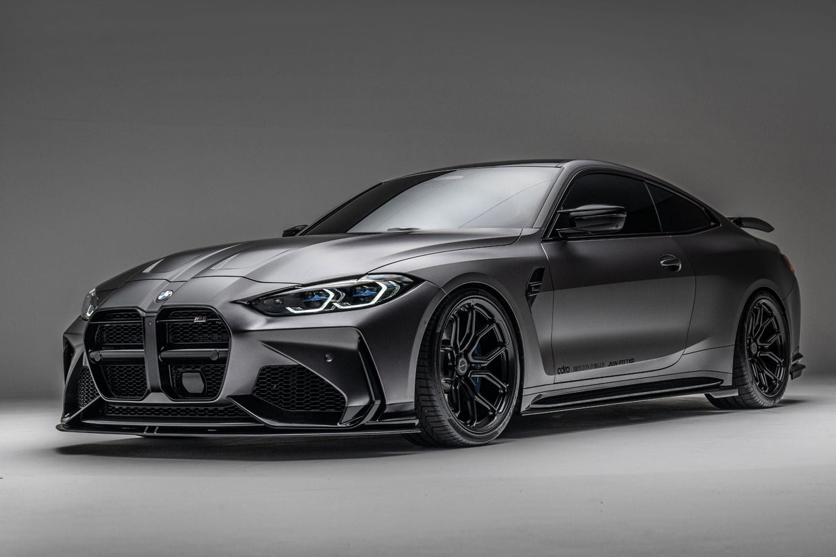 BMW M4 G82 G83 Dry Carbon Fiber Side Skirts 2020+ - Side