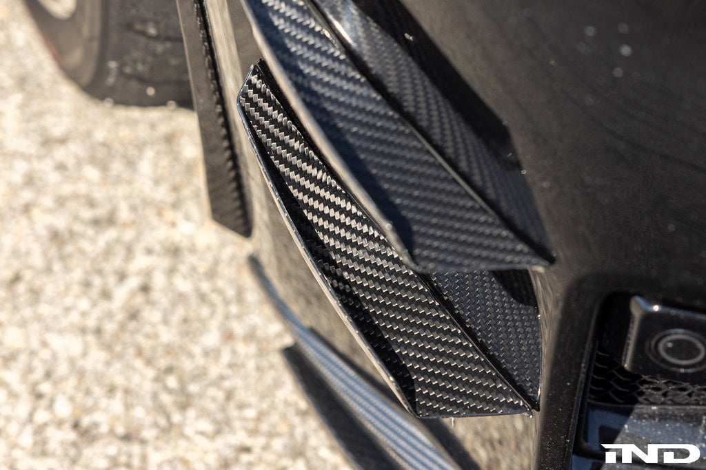 Carbon Bumper Canard Set for BMW M2 G87 - Carbon Fibre