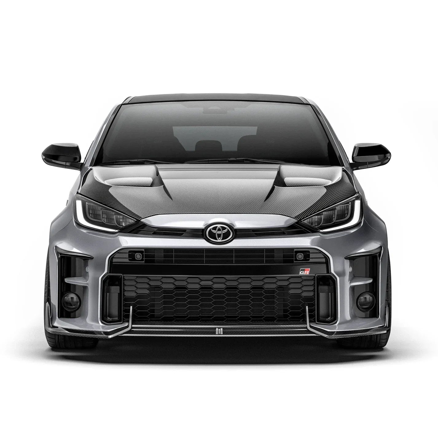 Carbon Fiber Front Lip for Toyota GR Yaris 2020-2024