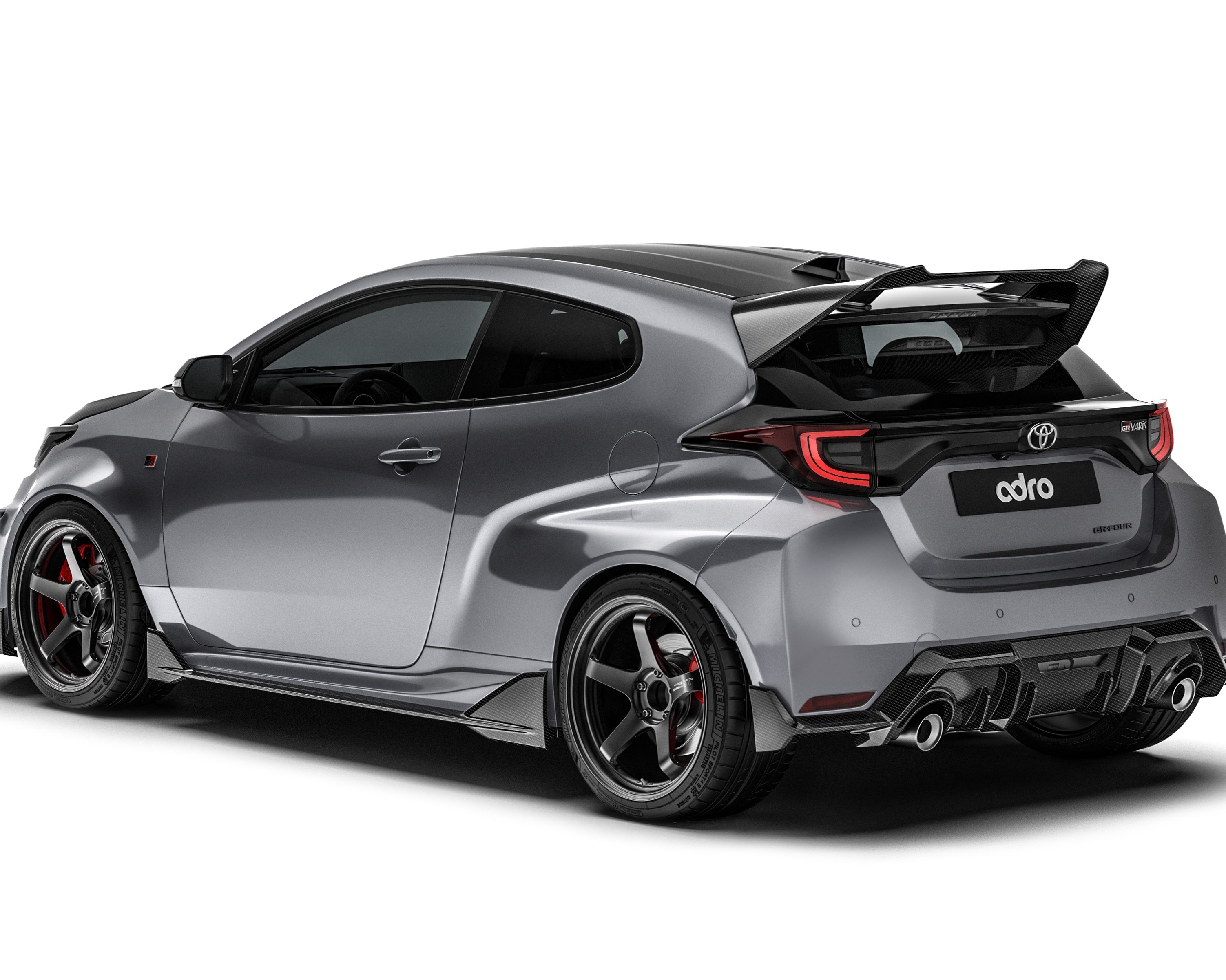 Carbon Fiber Full Lip Kit Bundle for Toyota GR Yaris Gen 1