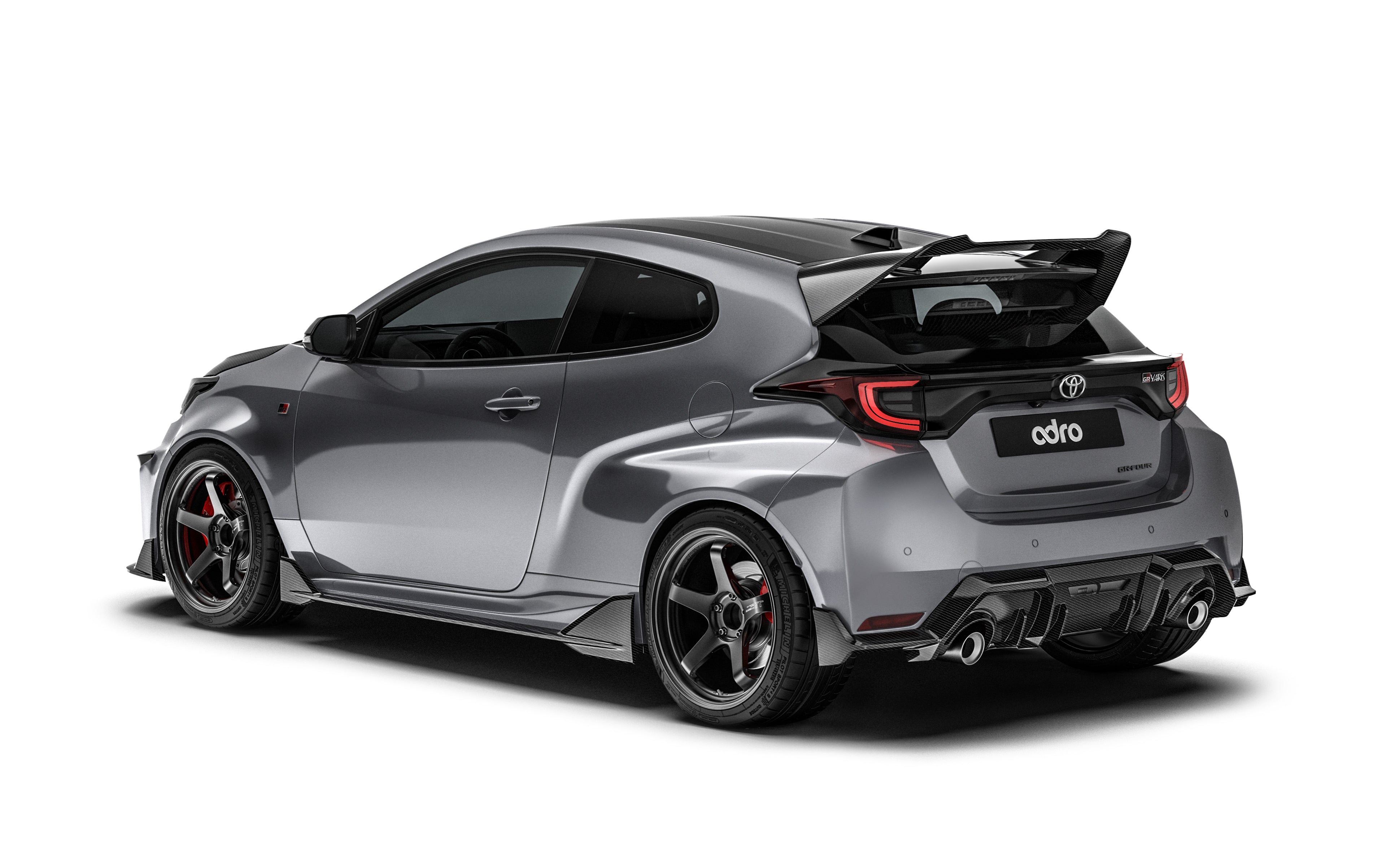 Carbon Fiber Full Lip Kit Bundle for Toyota GR Yaris Gen 1
