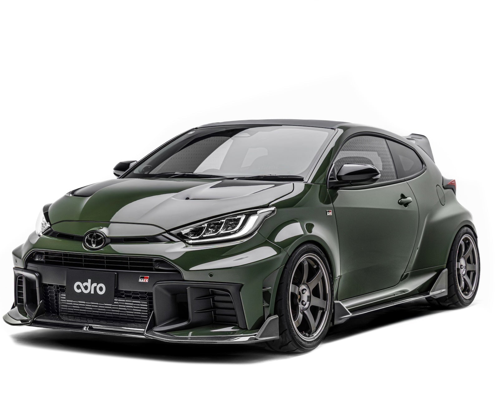 Carbon Fiber Full Lip Kit Bundle for Toyota GR Yaris Gen 2