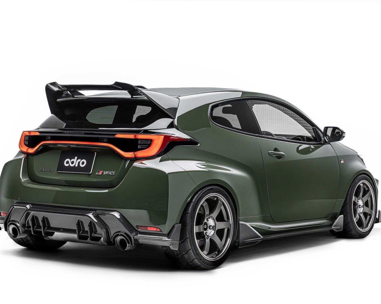 Carbon Fiber Full Lip Kit Bundle for Toyota GR Yaris Gen 2