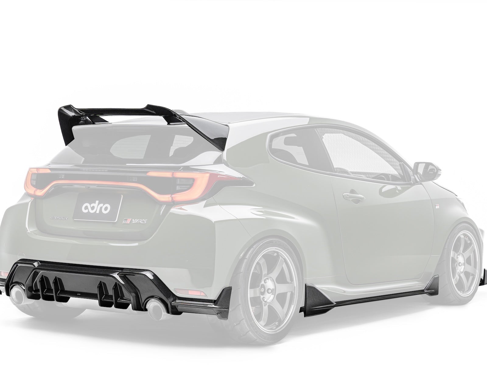 Carbon Fiber Full Lip Kit Bundle for Toyota GR Yaris Gen 2