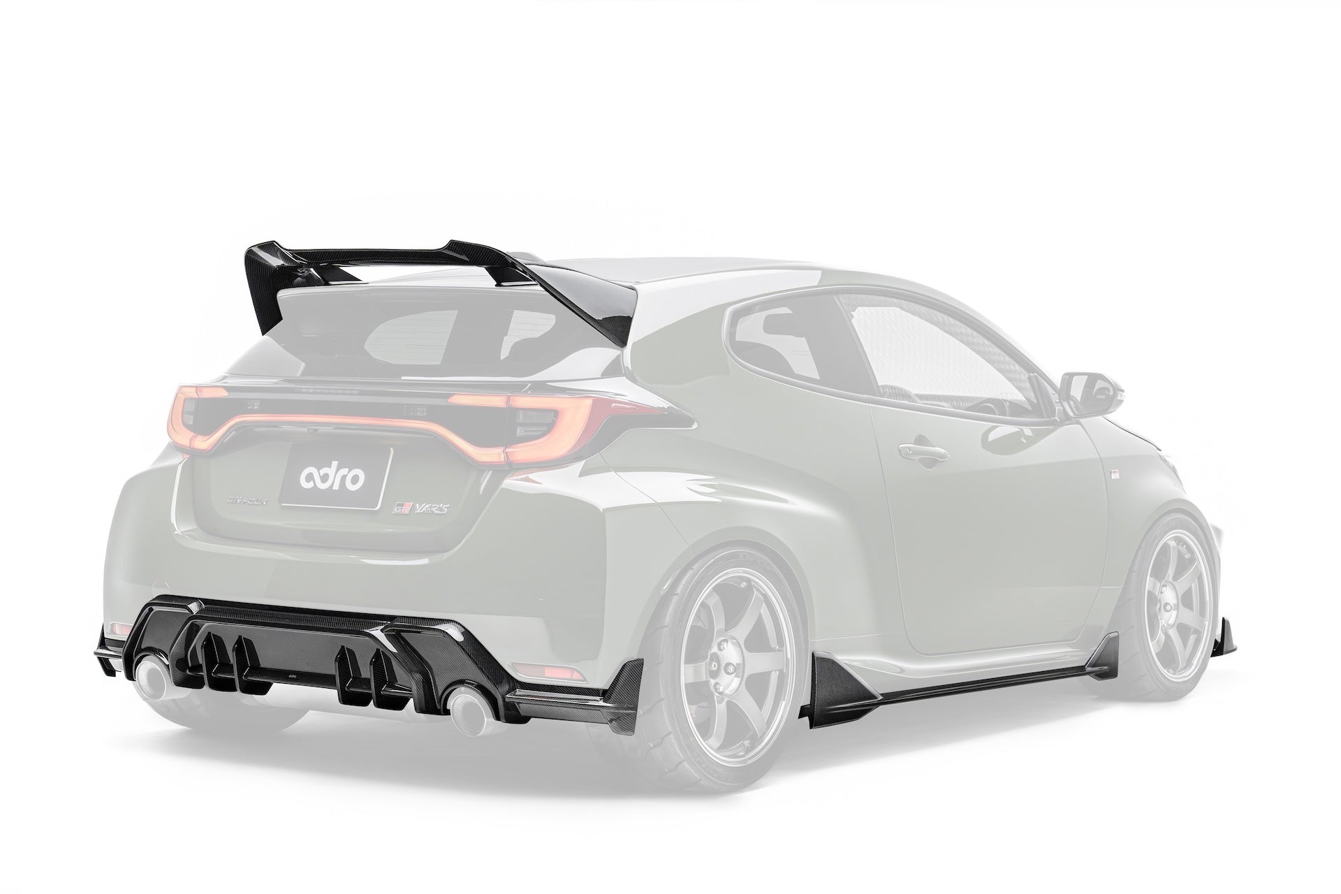 Carbon Fiber Full Lip Kit Bundle for Toyota GR Yaris Gen 2