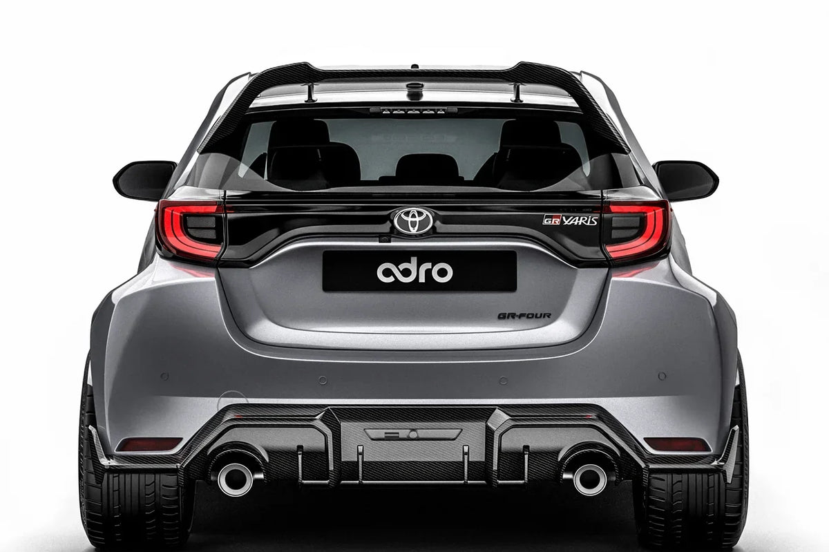 Carbon Fiber Rear Diffuser for Toyota GR Yaris 2020-2024