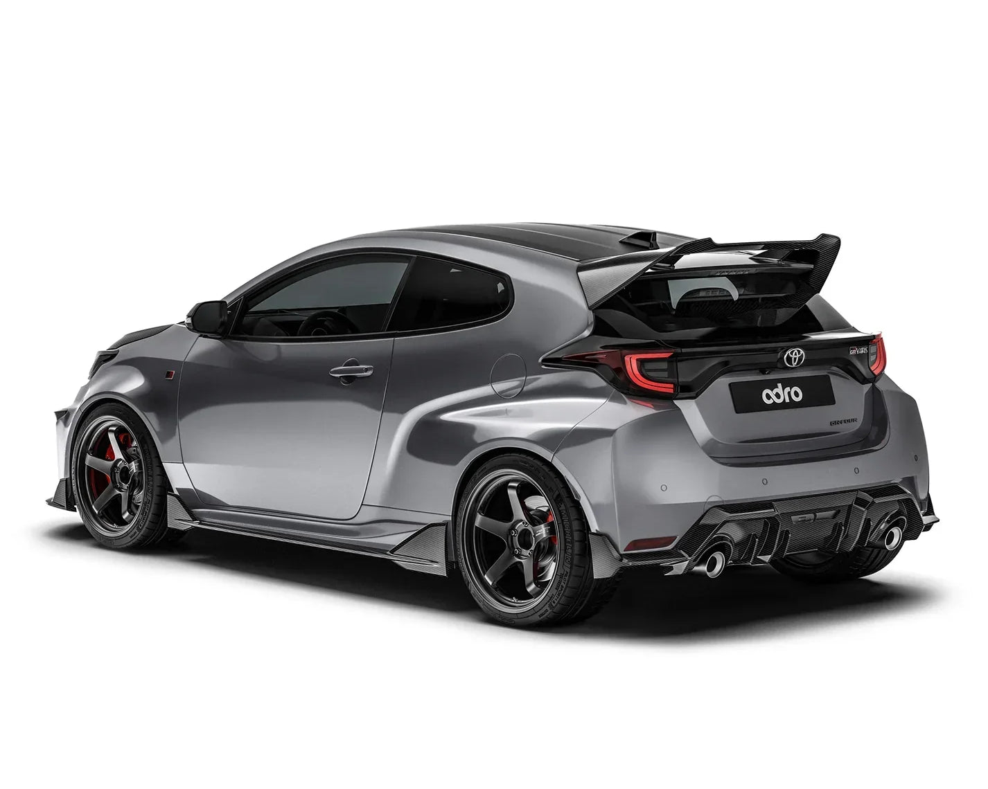 Carbon Fiber Rear Diffuser for Toyota GR Yaris 2020-2024