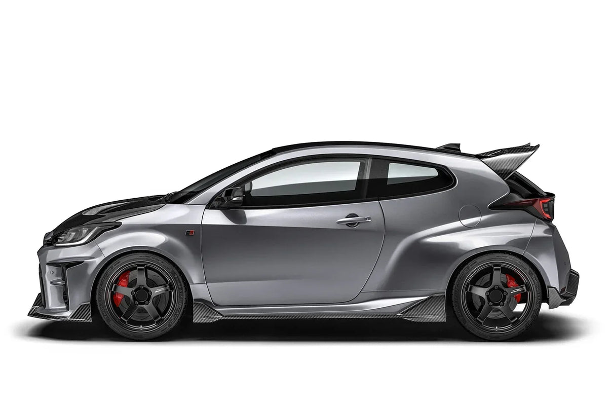 Carbon Fiber Side Skirts for Toyota GR Yaris 2020+ - Side
