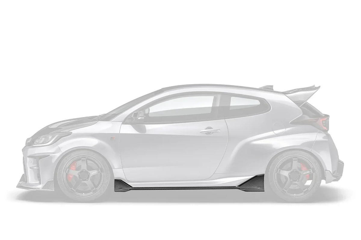 Carbon Fiber Side Skirts for Toyota GR Yaris 2020+ - Side