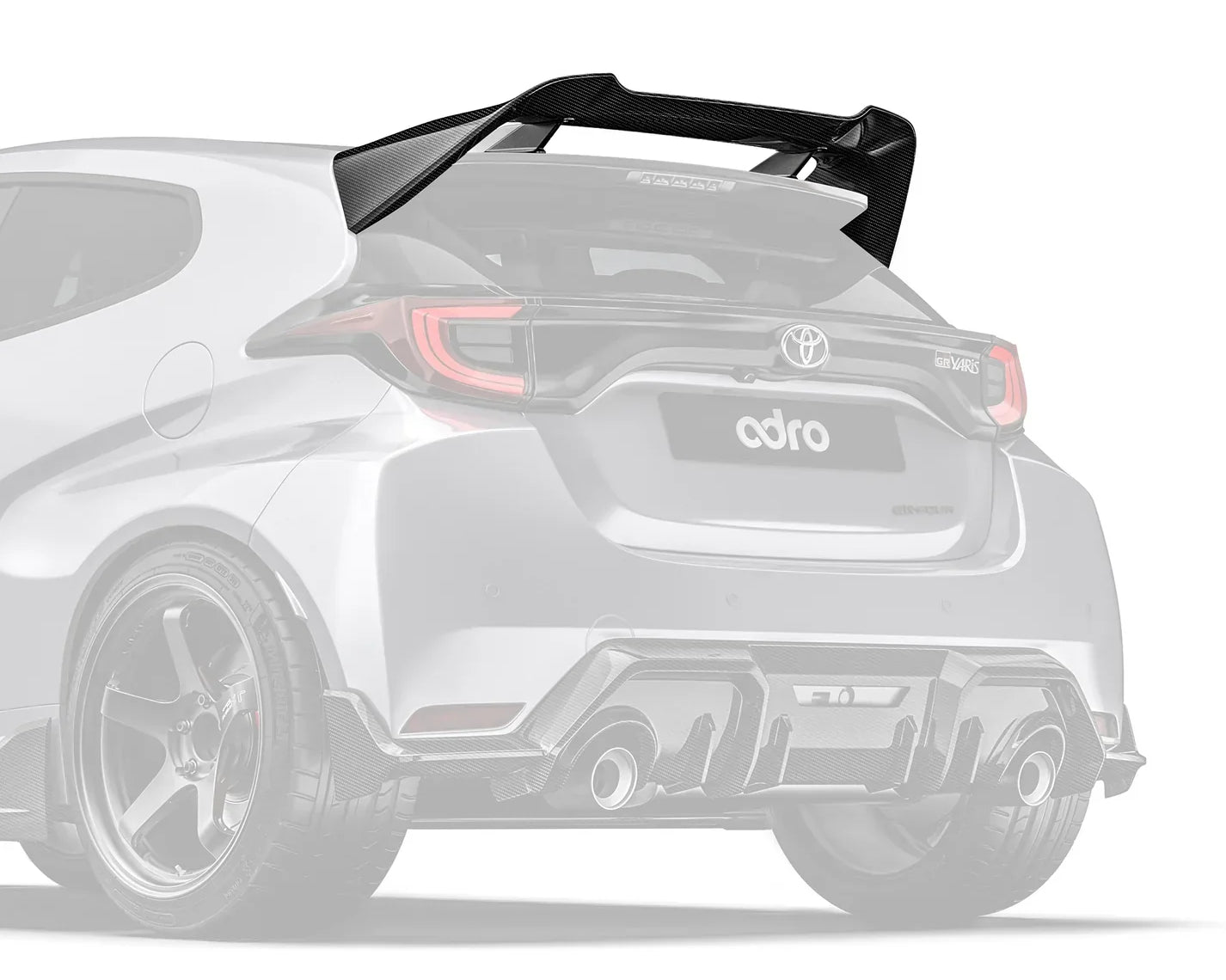 Carbon Fiber Spoiler for Toyota GR Yaris 2020+ - Rear