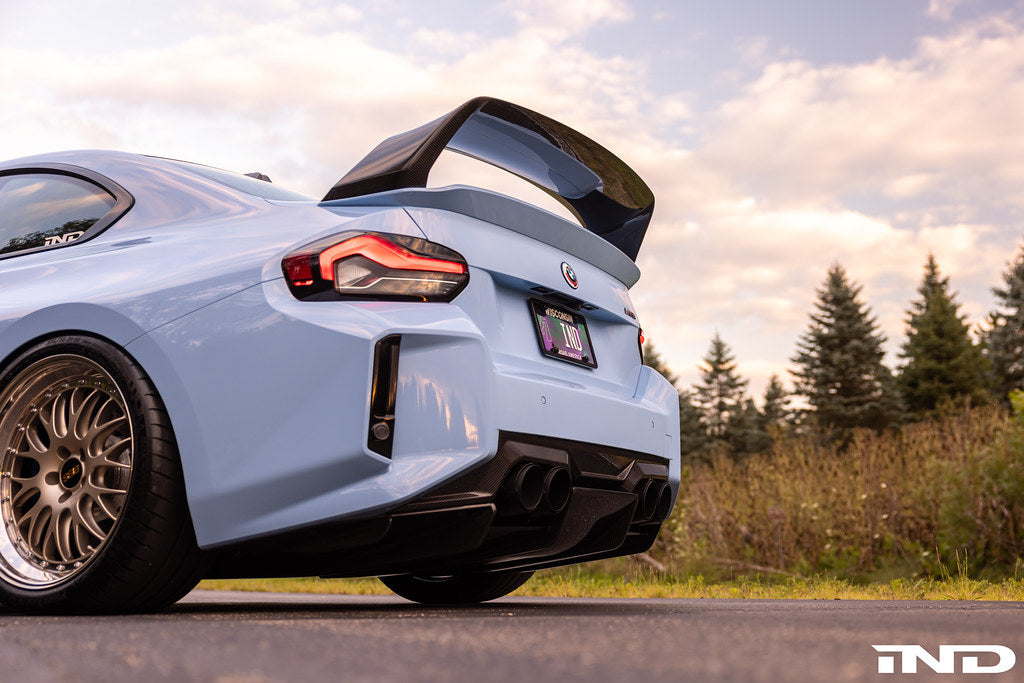 Carbon Rear Underbody Floor Kit for BMW M2 G87 - Carbon