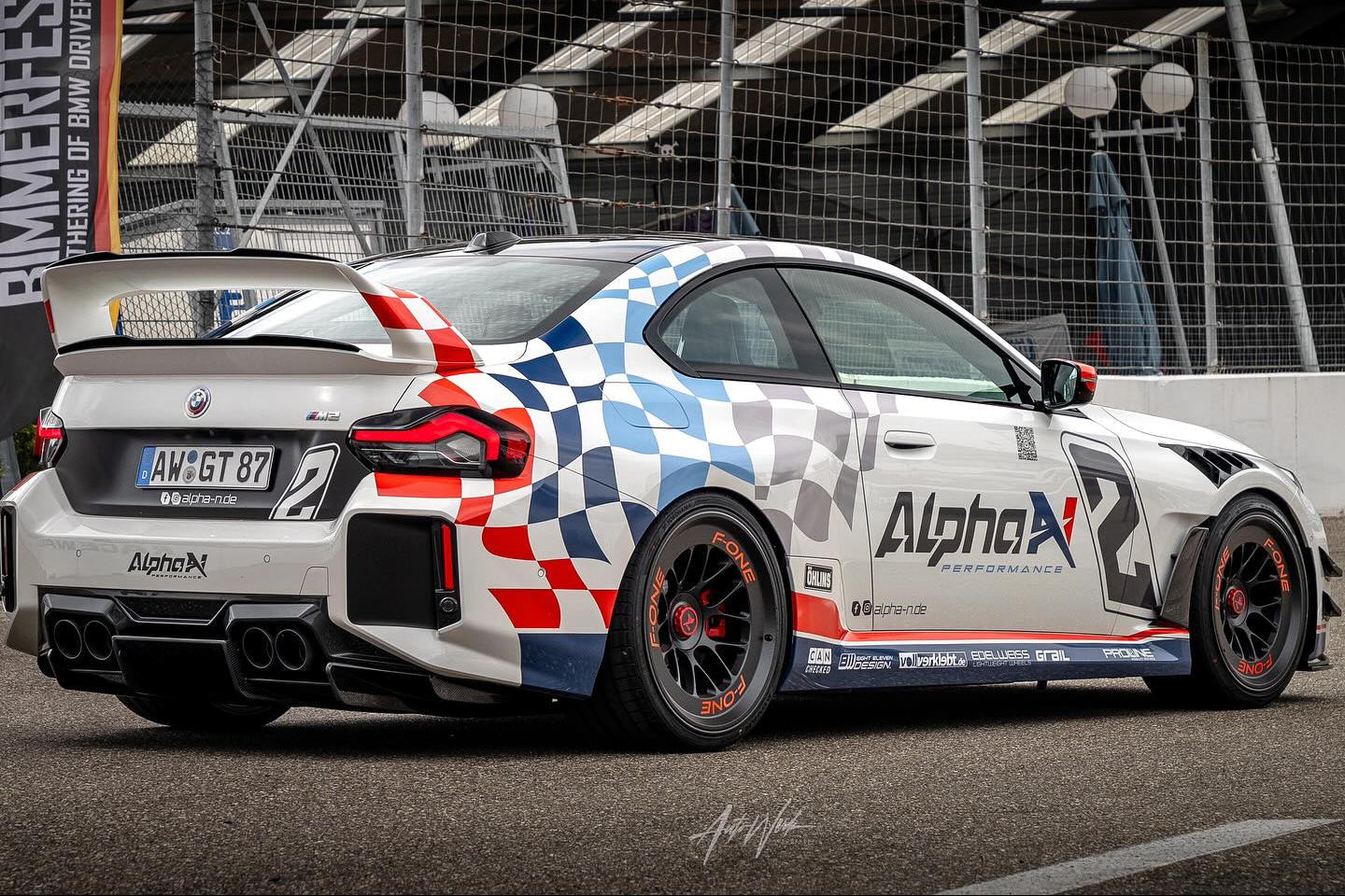 Class 3 Wing Carbon Gurney Flap Set for BMW M2 G87