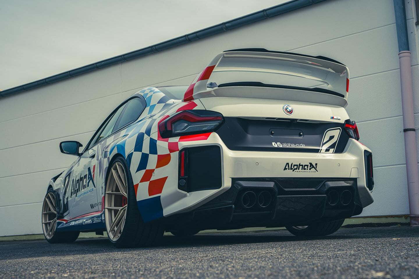 Class 3 Wing Carbon Gurney Flap Set for BMW M2 G87