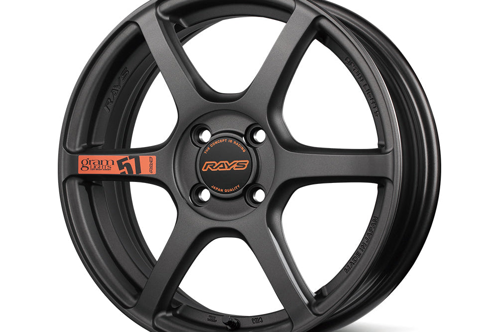 gramLIGHTS 57C6 Spec-D - 15x5 + 43 4x100 / Matte Super Dark