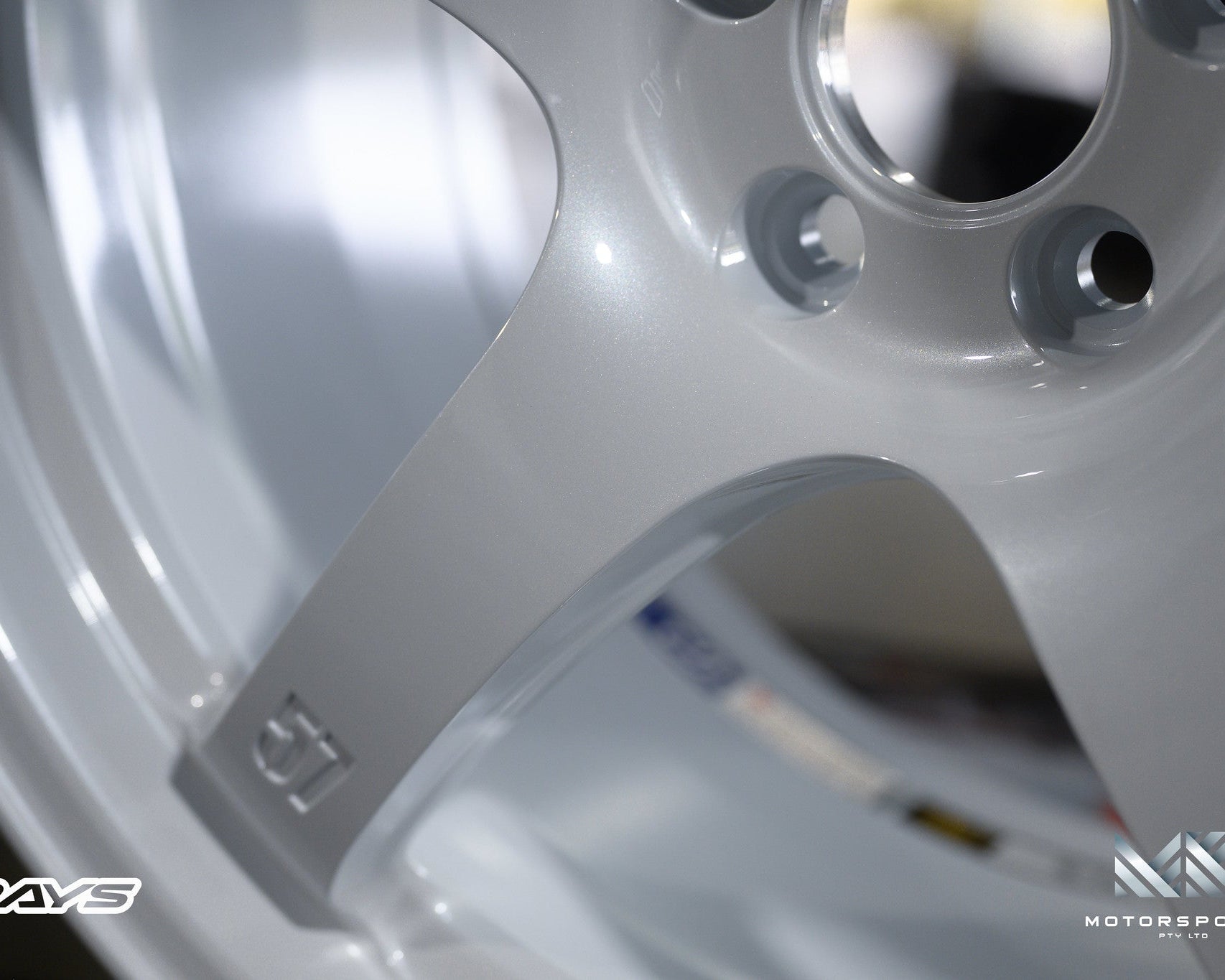 gramLIGHTS 57CR Ceramic Pearl White - Premium Wheels from Gram Lights - From just $2390.00! Shop now at MK MOTORSPORTS