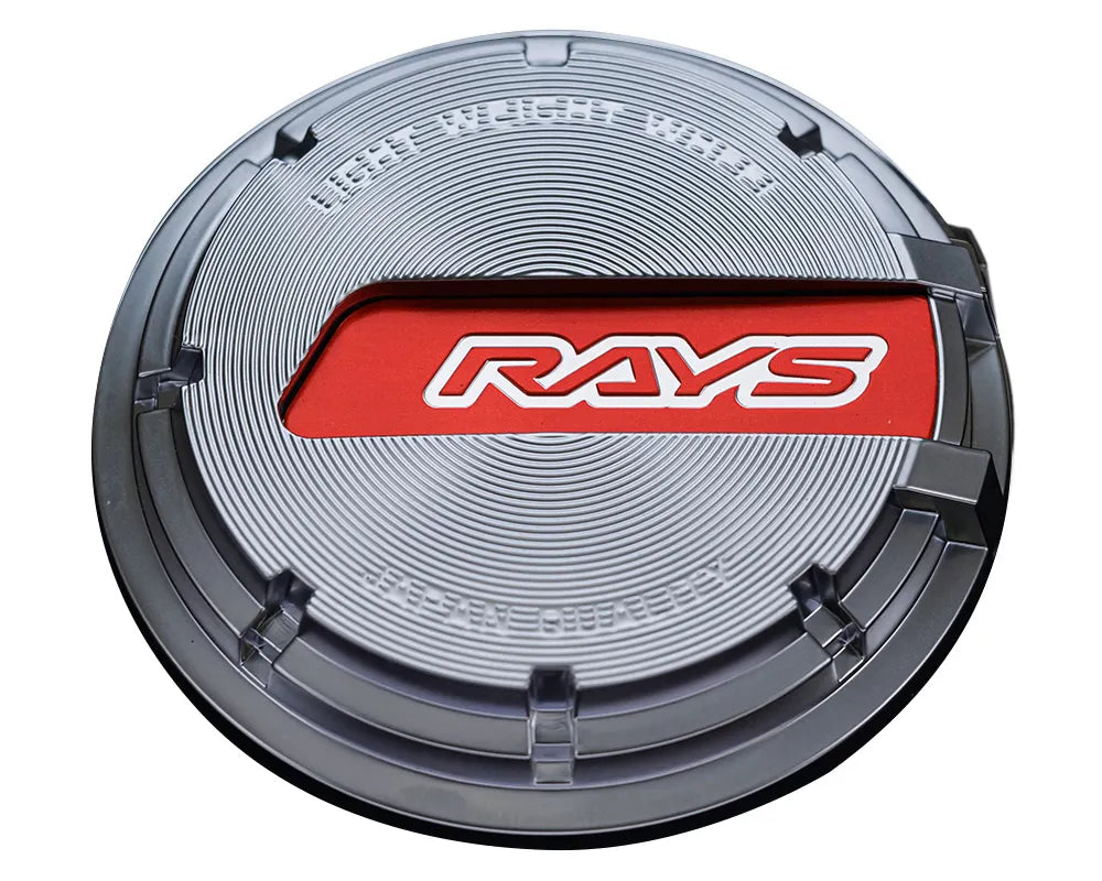 gramLIGHTS CENTRE CAP - Silver/Red - Wheels Accessories
