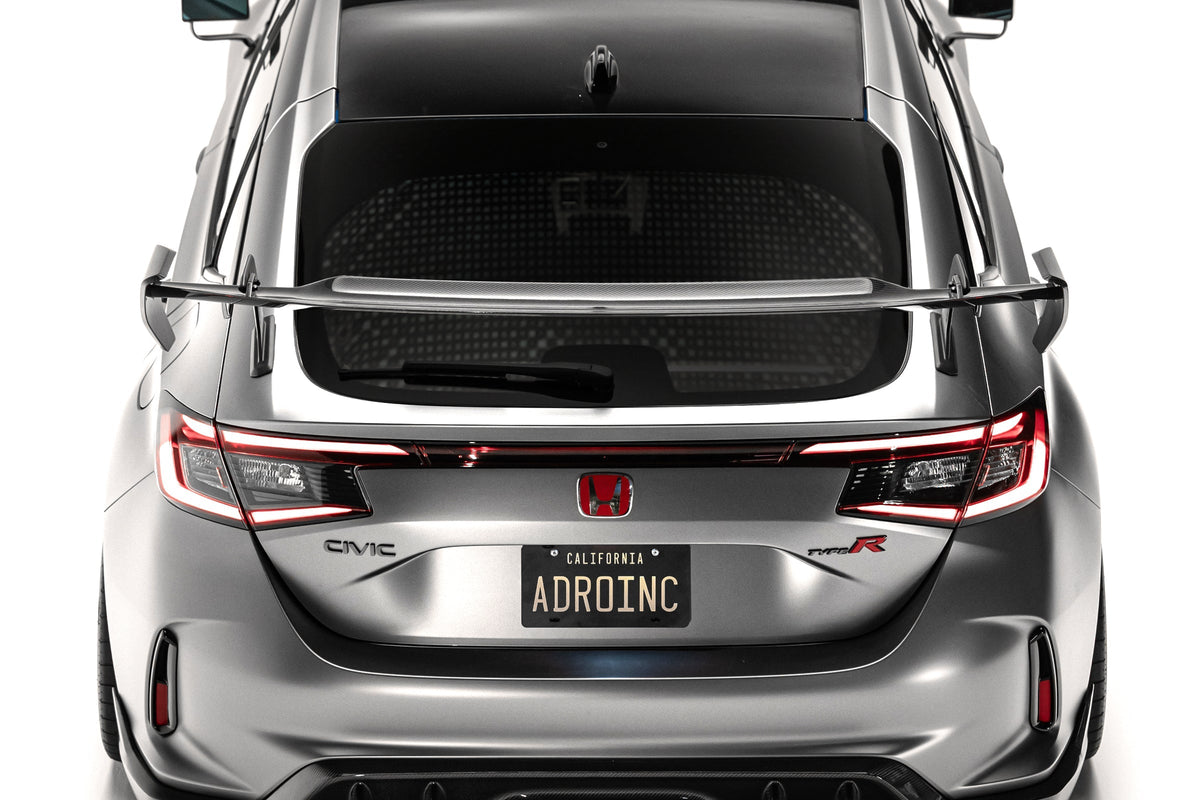 Honda Civic FL5 Type R Carbon Fiber AT-R4 Swan Neck Wing
