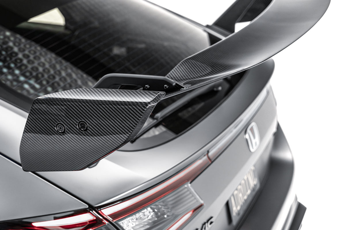 Honda Civic FL5 Type R Carbon Fiber AT-R4 Swan Neck Wing